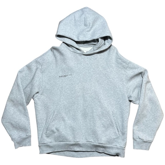 Pangaia Unisex Organic Cotton Heavyweight Hoodie Sweatshirt In Gray Sz XL - Picture 1 of 14
